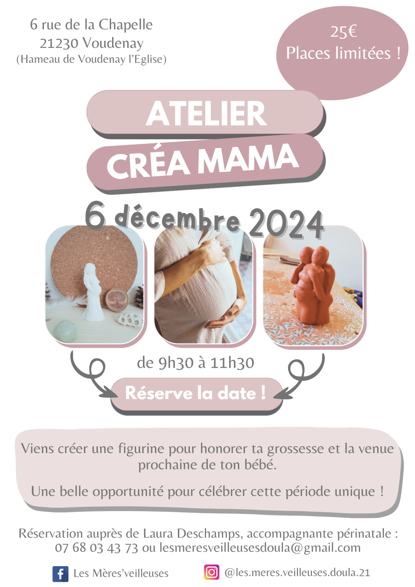 Affiche atelier crea mama