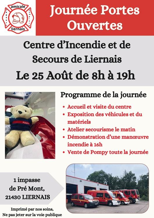 Affiche porte ouverte 25082024