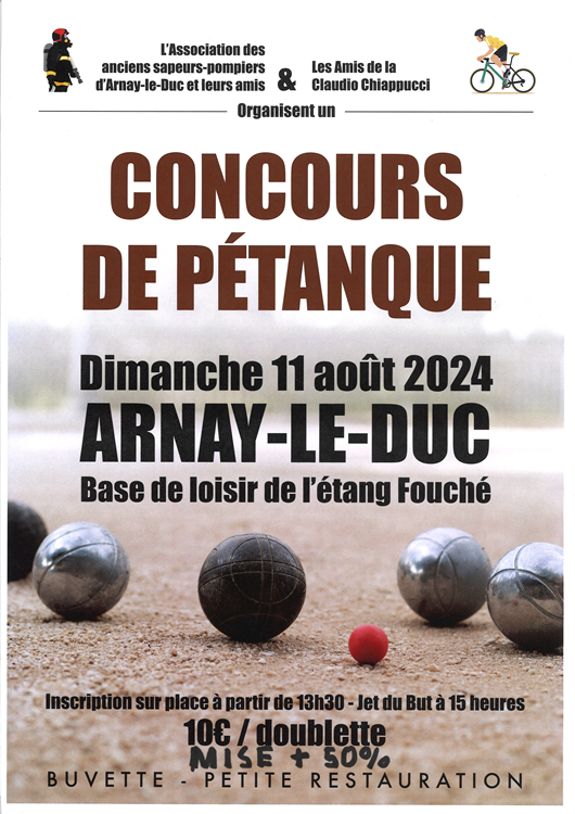 Concours petanque arnay 11082024