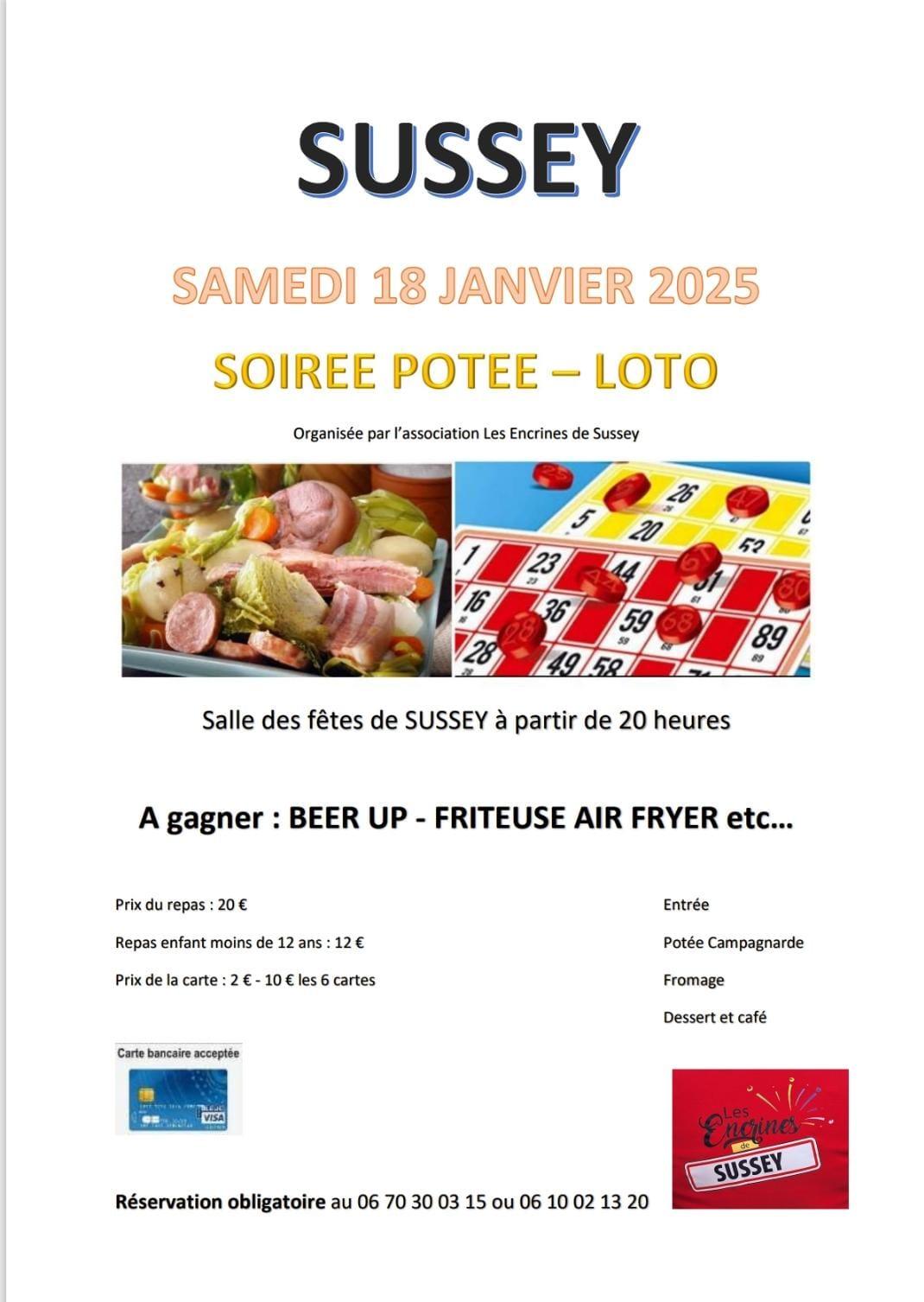 Potee loto sussey 18012025