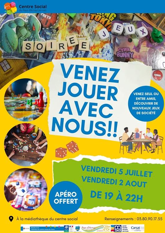 Soirees jeux ete 2024