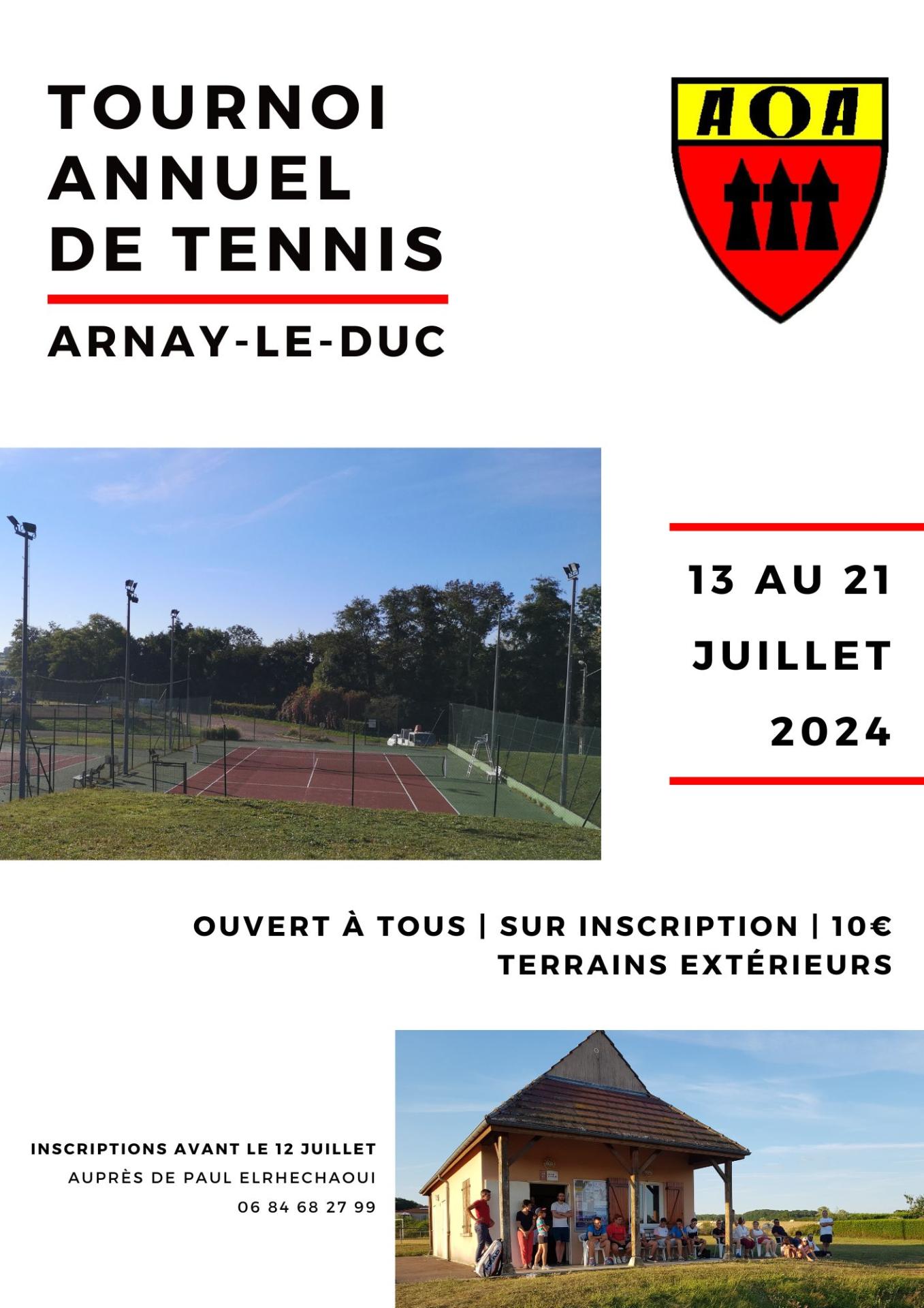 Tournoi annuel aoa tennis 13 21072024